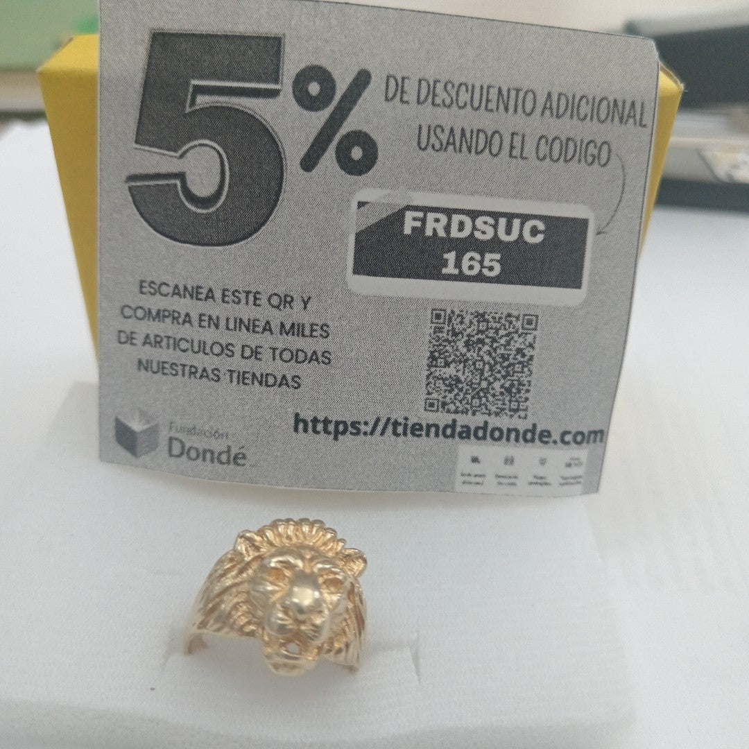 ANILLO ORO 14 K 9 GRMS (SEMINUEVO)