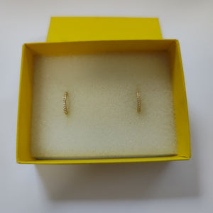 ARRACADAS ORO 14K 1.1 (NUEVO)