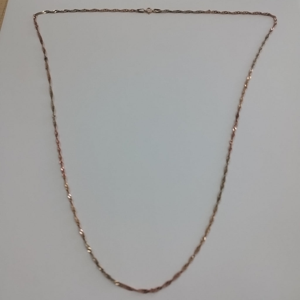 CADENA ORO, ORO COMBINADO 10 K 3 GRMS (SEMINUEVO)
