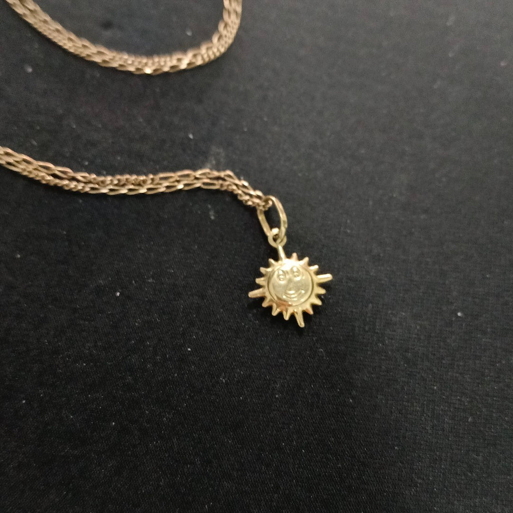 CADENA,DIJE ORO 14 K 4,00 GRMS (SEMINUEVO)