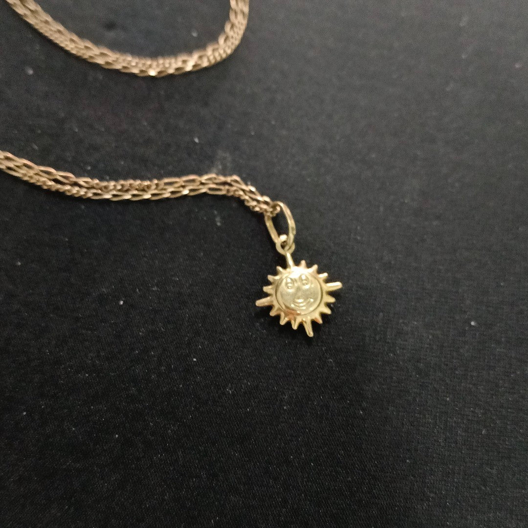 CADENA,DIJE ORO 14 K 4,00 GRMS (SEMINUEVO)