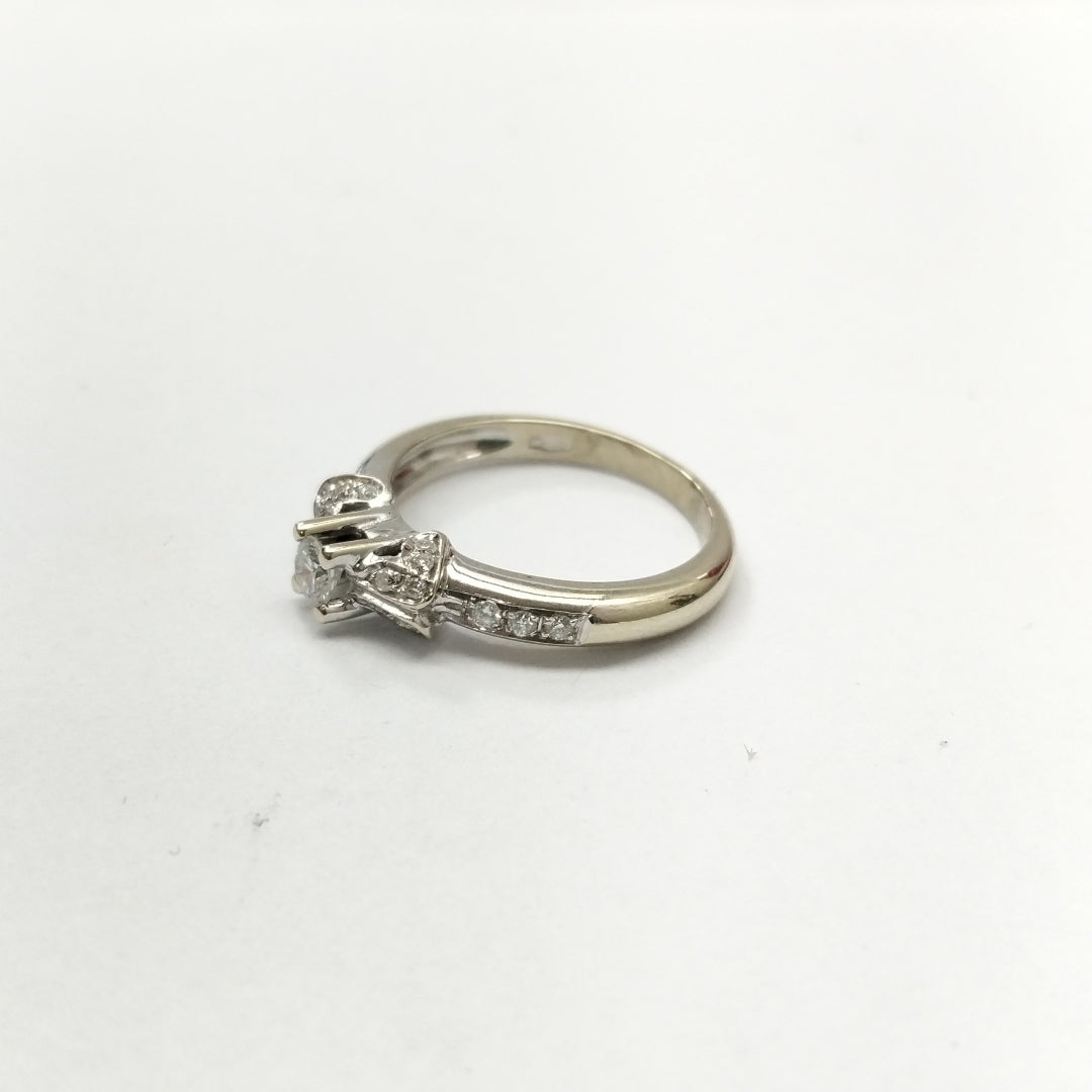 ANILLITO ORO, ORO BLANCO 18 K 4.7 GRMS (SEMINUEVO)