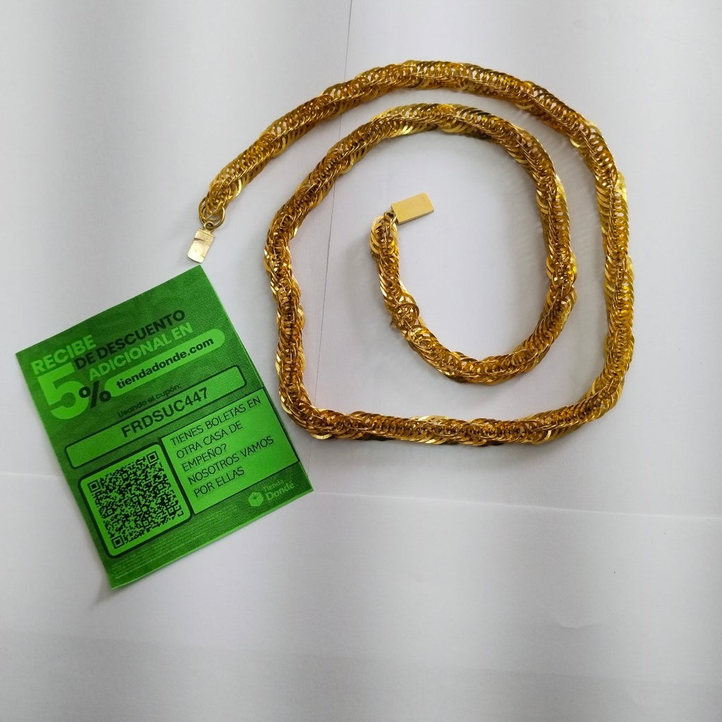 CADENA ORO 10 K 60,20 GRMS (SEMINUEVO)
