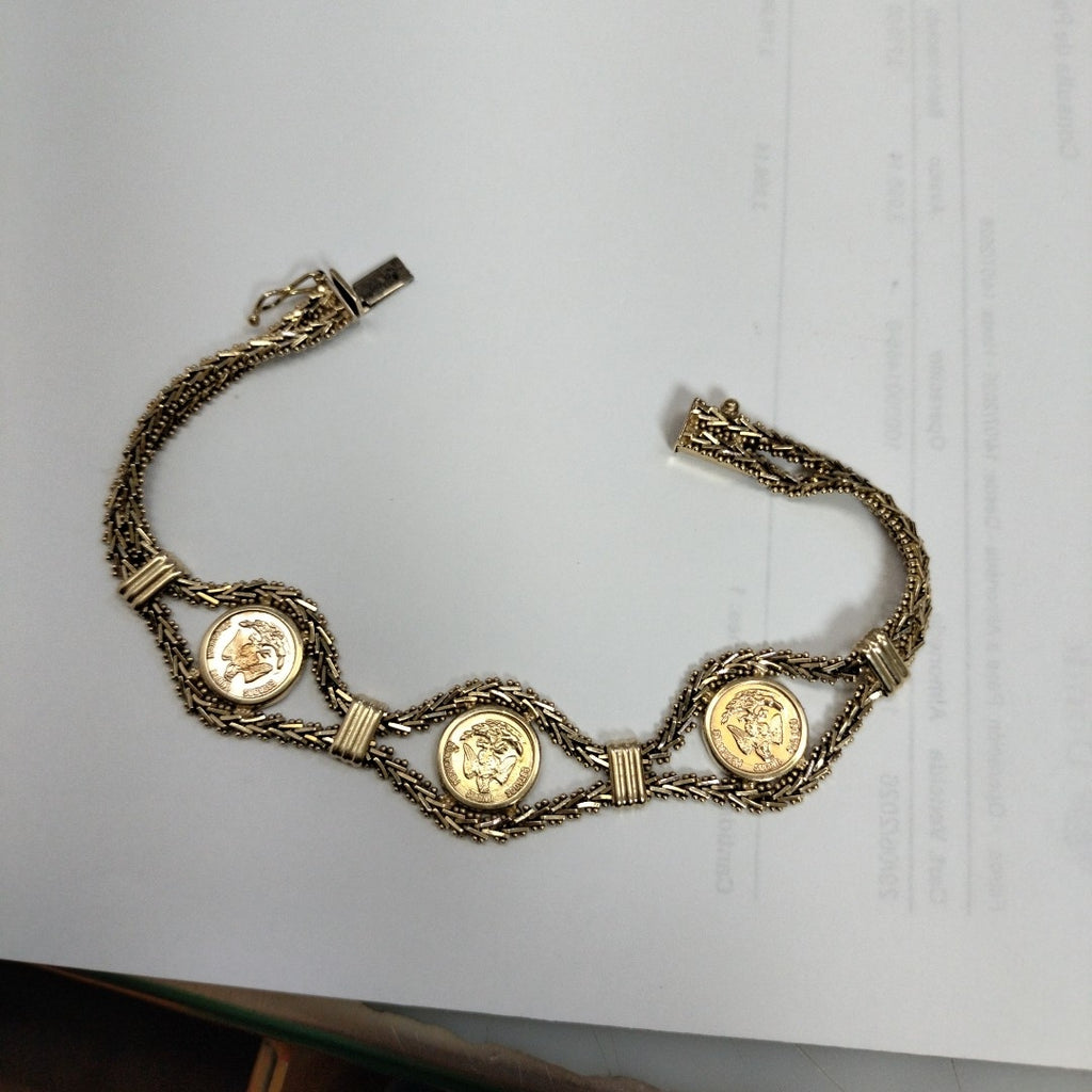 PULSERA ORO 14 K 14,80 GRMS (SEMINUEVO)