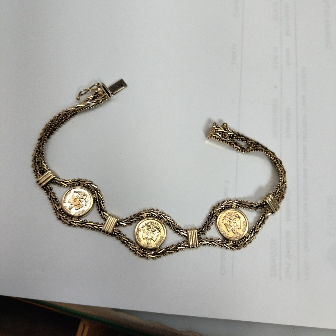 PULSERA ORO 14 K 14,80 GRMS (SEMINUEVO)