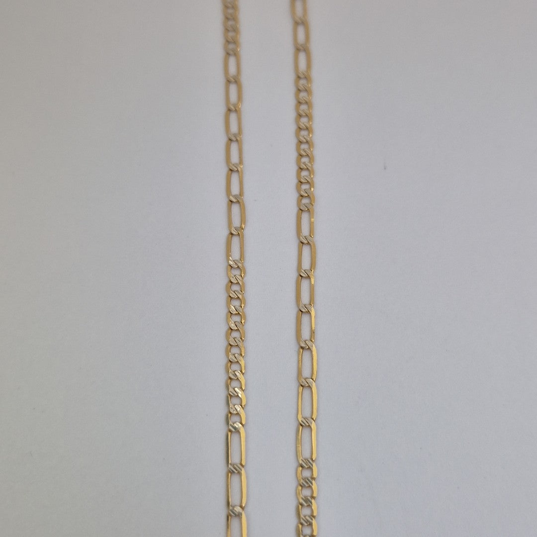 CADENA ORO, RODIADO 14 K 4.8 GRMS (SEMINUEVO)