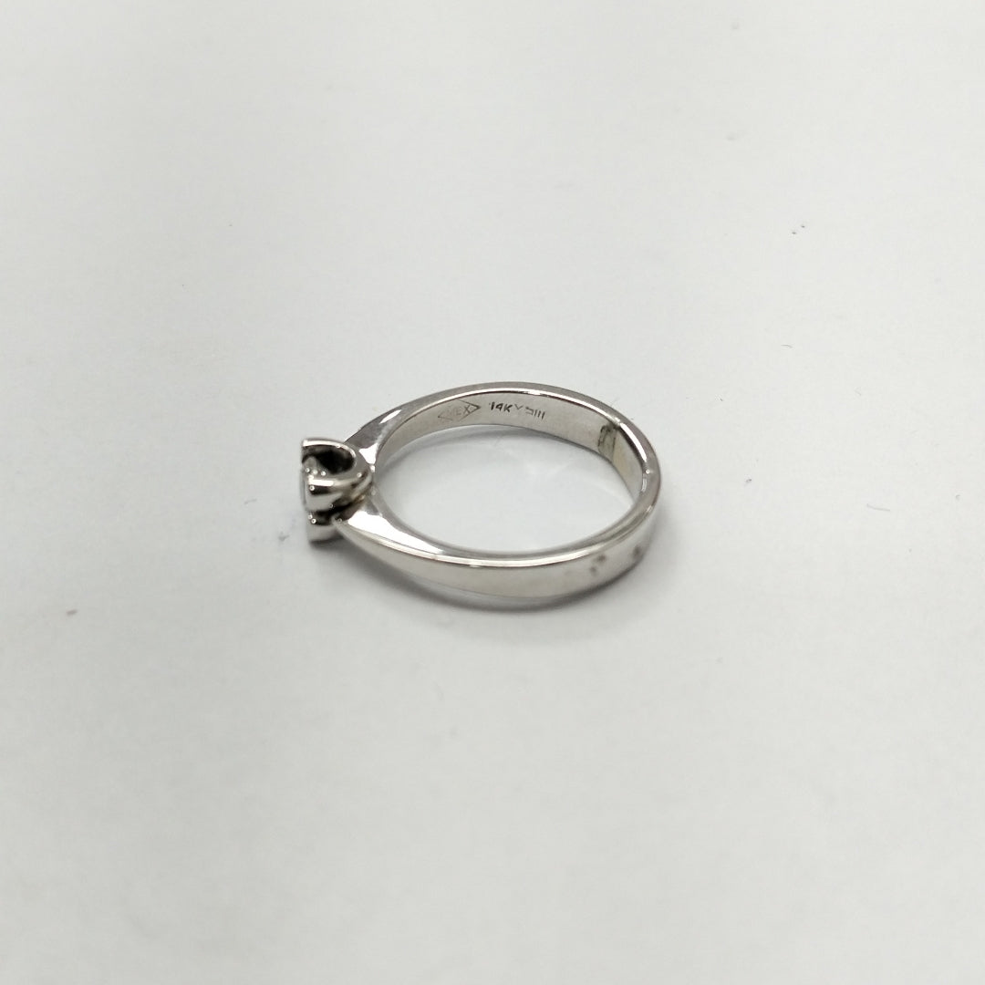 ANILLITO ORO, ORO BLANCO 14 K 4.6 GRMS (SEMINUEVO)