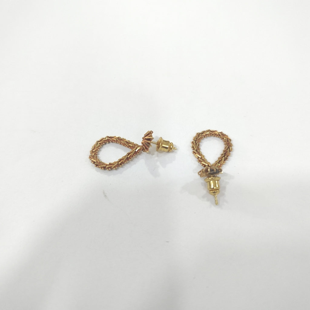 BROQUELES PAR ORO 14 K 3.6 GRMS (SEMINUEVO)