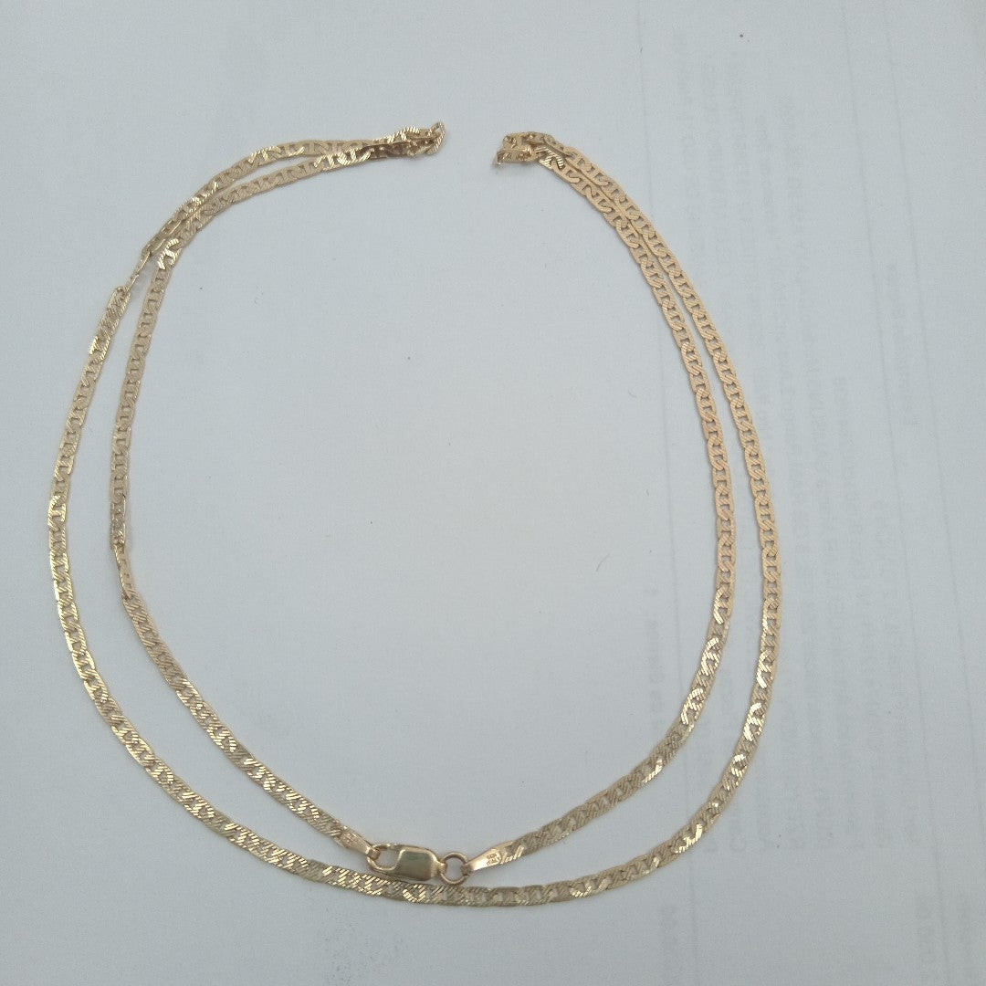 CADENA ORO 14 K 6.9 GRMS (SEMINUEVO)