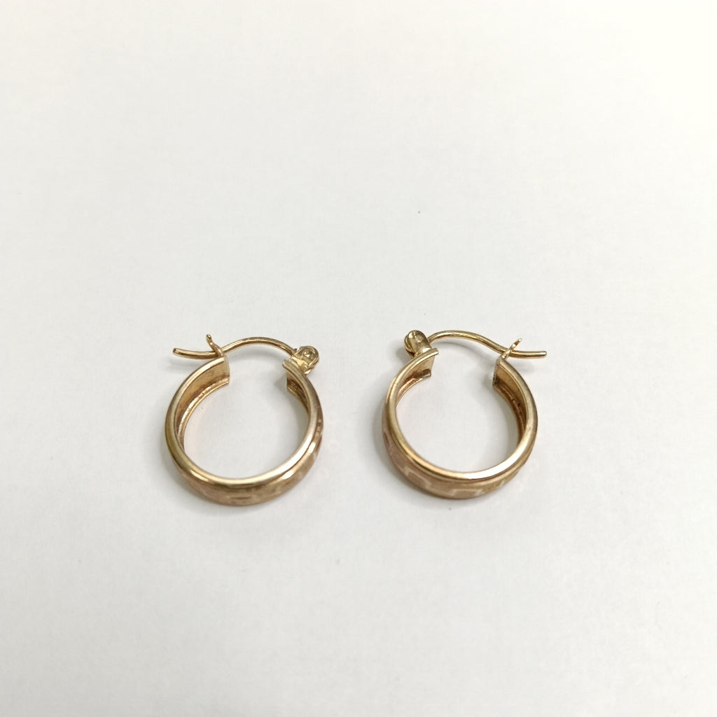 ARRACADAS PAR ORO 10 K 1.6 GRMS (SEMINUEVO)