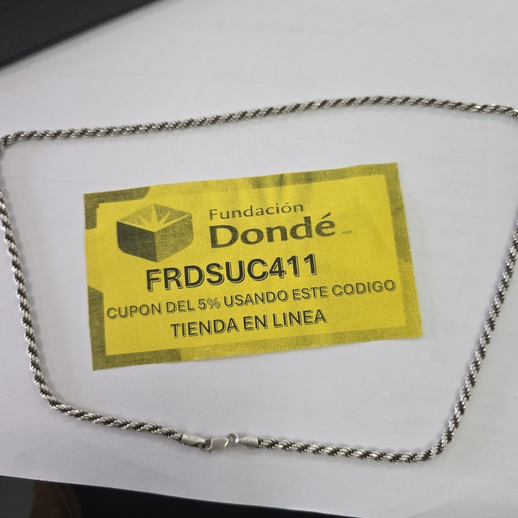 CADENA PLATA 30,00 GRMS (SEMINUEVO)