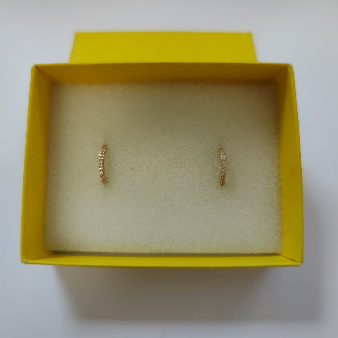 ARRACADAS ORO 14K 1.4 (NUEVO)