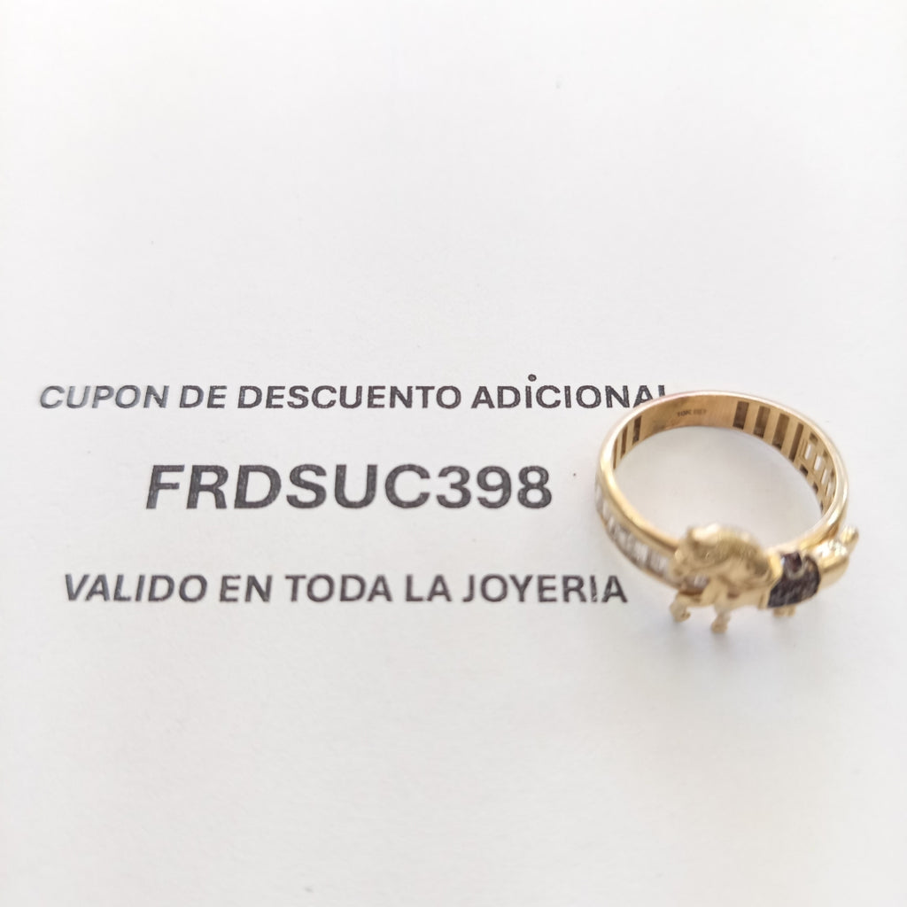 ANILLITO ORO 10 K 3.5 GRMS (SEMINUEVO)