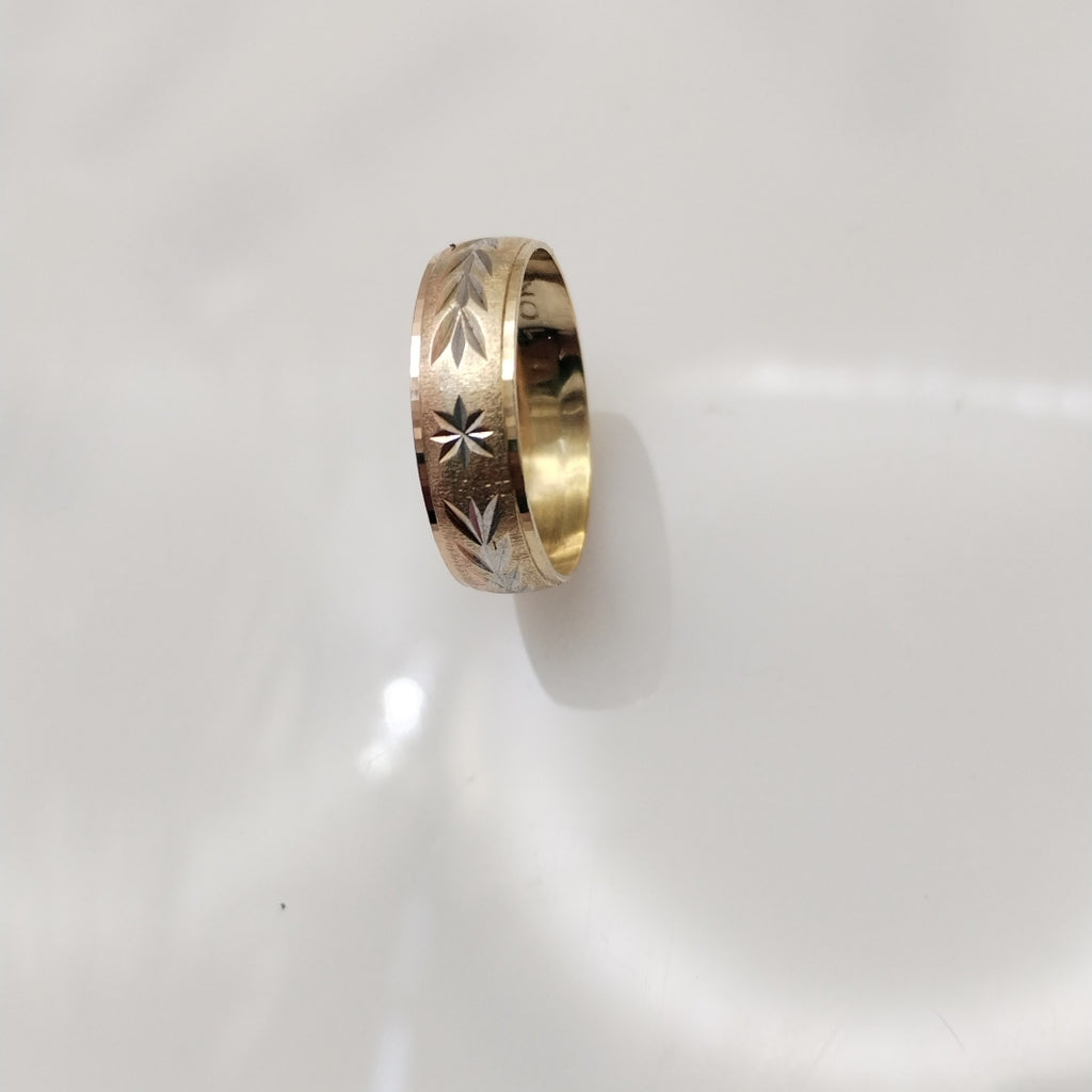 ARGOLLA ORO COMBINADO 10 K 1.8 GRMS (SEMINUEVO)