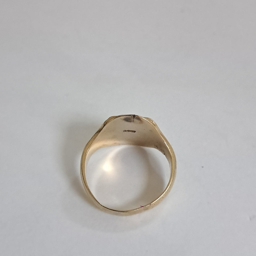 ANILLO DE GRADUACIÓN ORO 10 K 5,40 GRMS (SEMINUEVO)