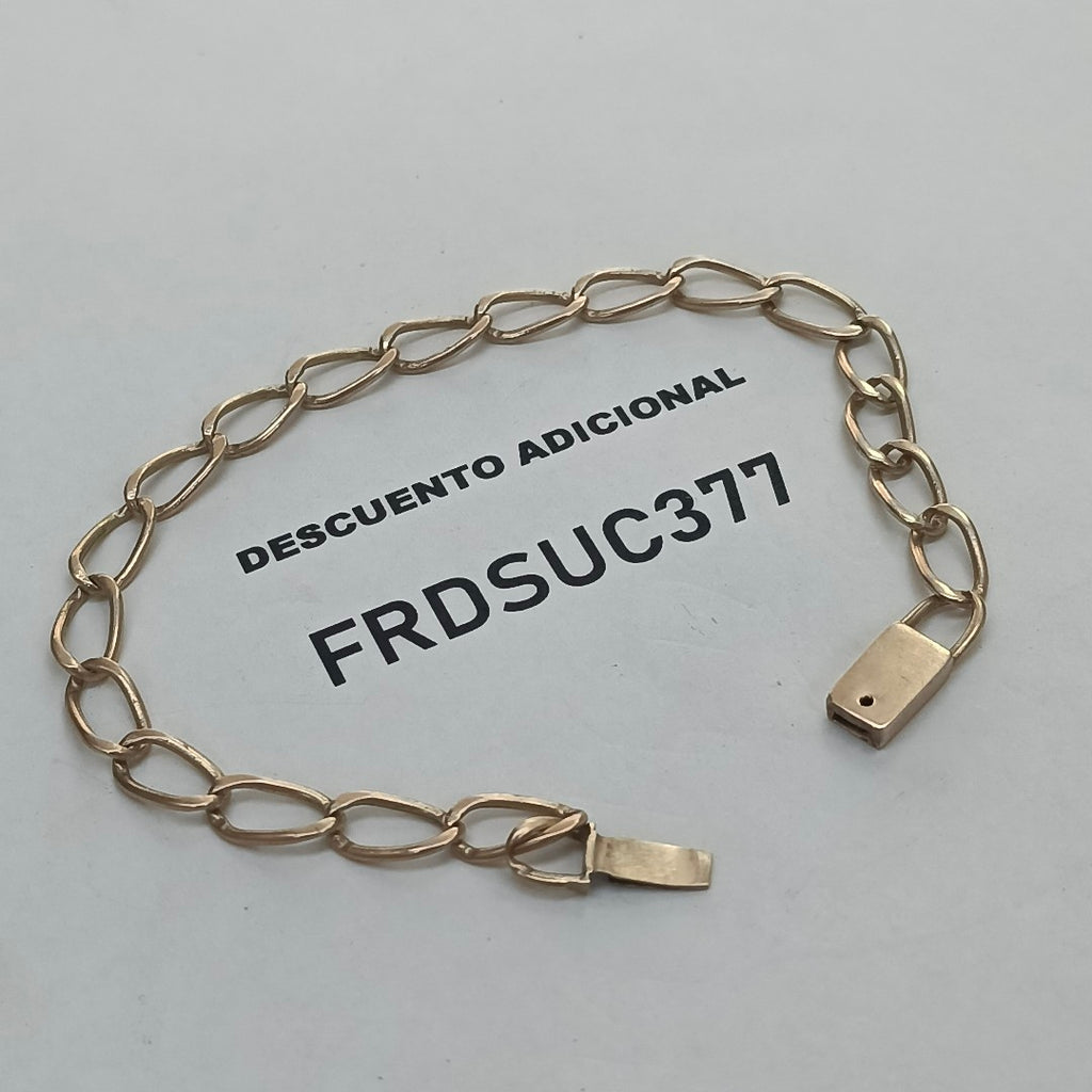 PULSERA ORO 10 K 6.7 GRMS (SEMINUEVO)