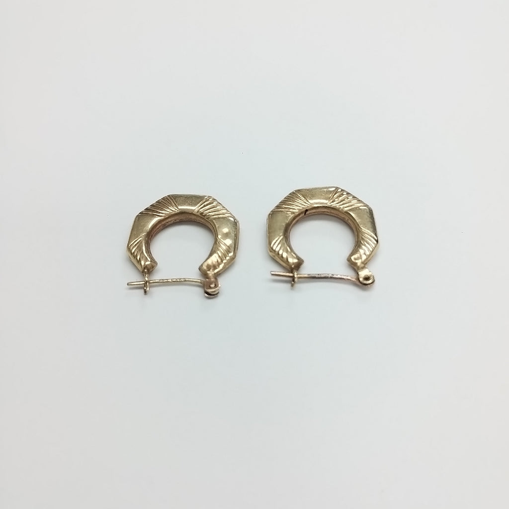 ARRACADAS PAR ORO 14 K 1.2 GRMS (SEMINUEVO)