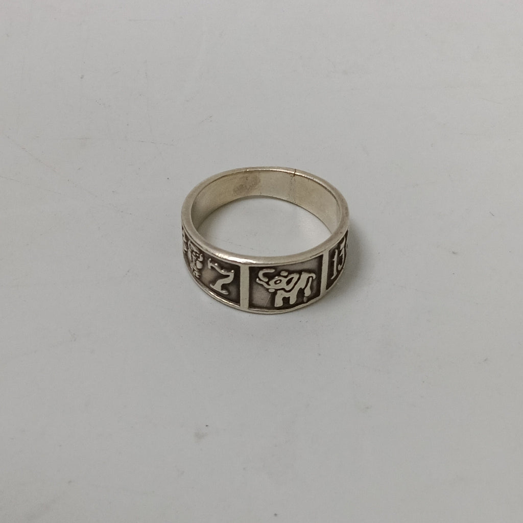 ARGOLLA DE LA SUERTE PLATA 5.2 GRMS (SEMINUEVO)