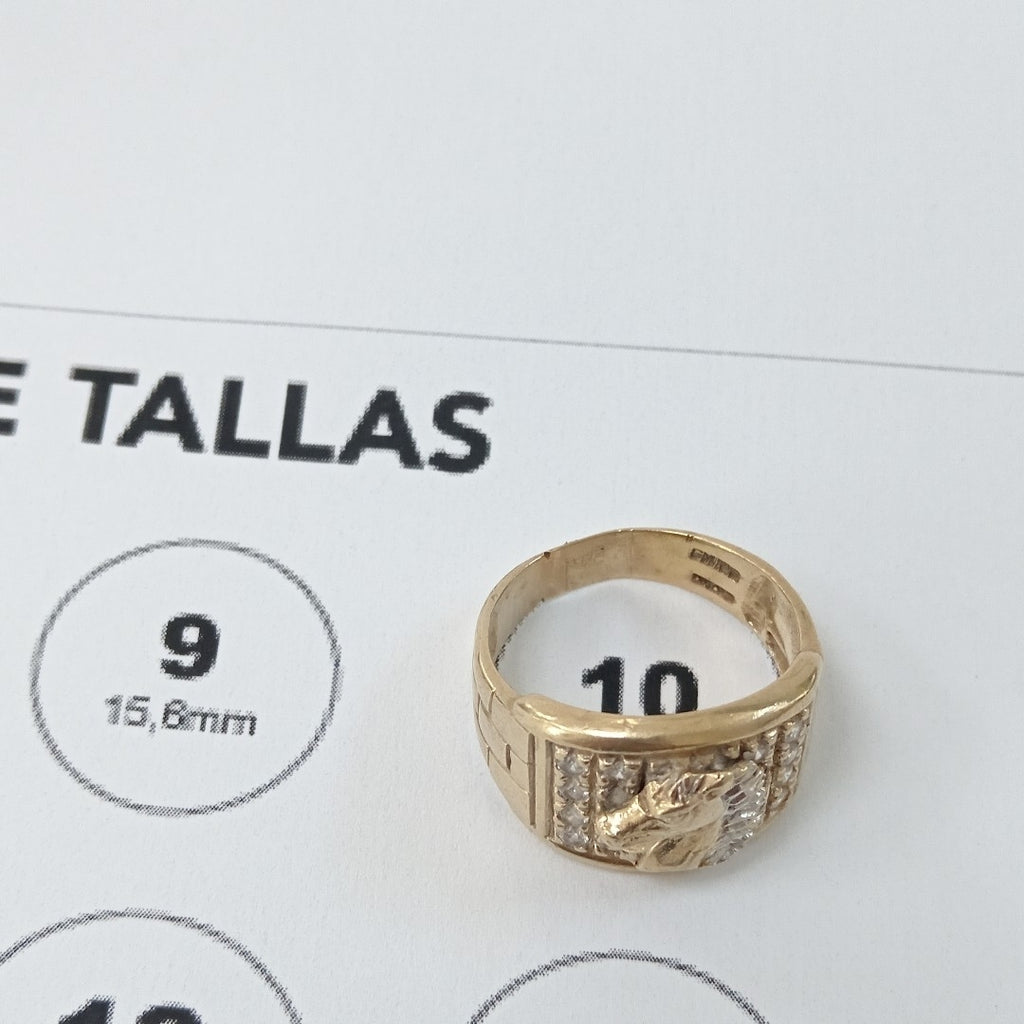 ANILLO ORO 10 K 8 GRMS (SEMINUEVO)