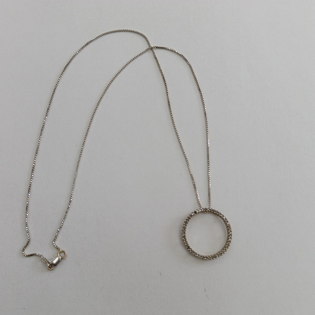 CADENA ORO BLANCO 10 K 3,50 GRMS (SEMINUEVO)