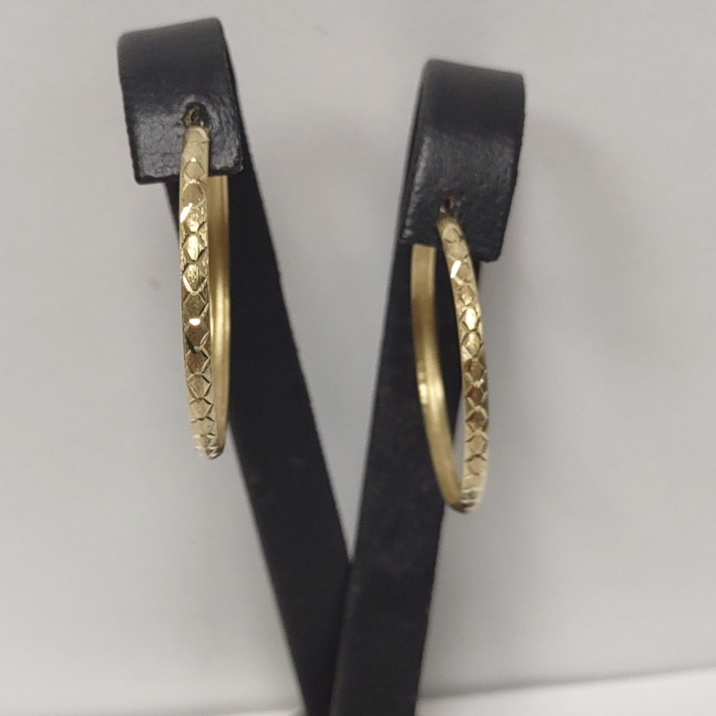 ARRACADAS PAR ORO 14 K 2.3 GRMS (SEMINUEVO)