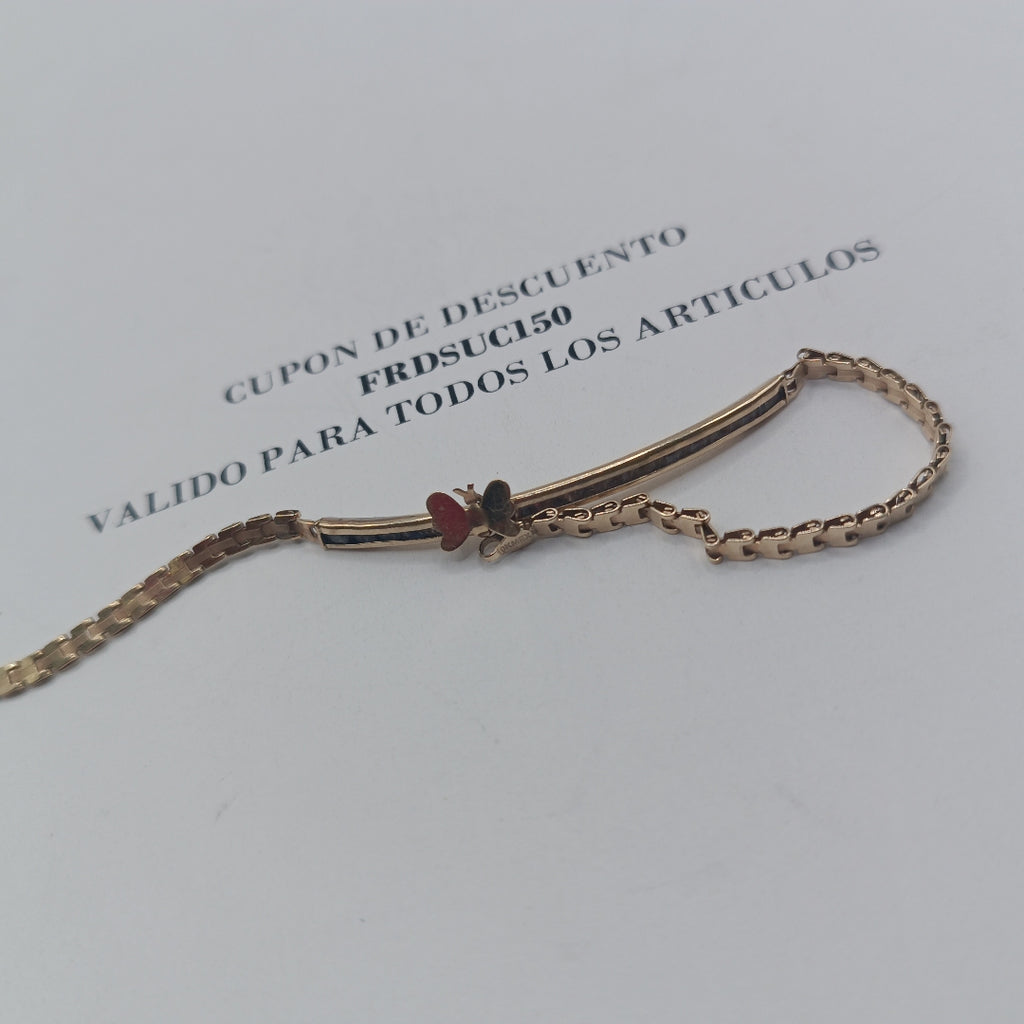 PULSERA ORO 10 K 3.3 GRMS (SEMINUEVO)