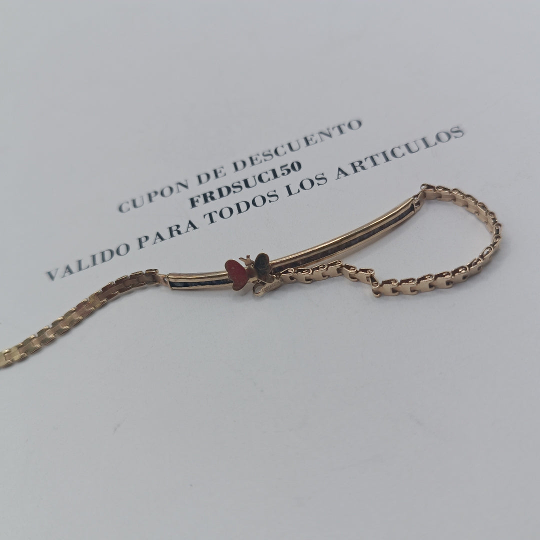 PULSERA ORO 10 K 3.3 GRMS (SEMINUEVO)