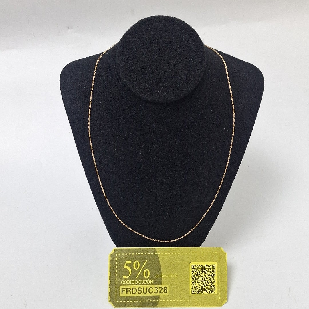 CADENA ORO 10 K 1,10 GRMS (SEMINUEVO)