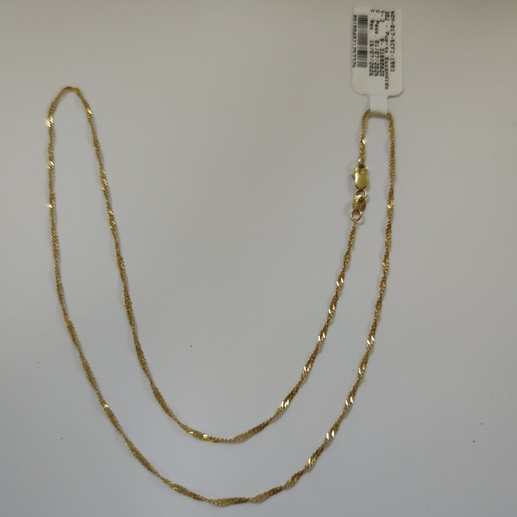 CADENA ORO 14 K 2.3 GRMS (SEMINUEVO)