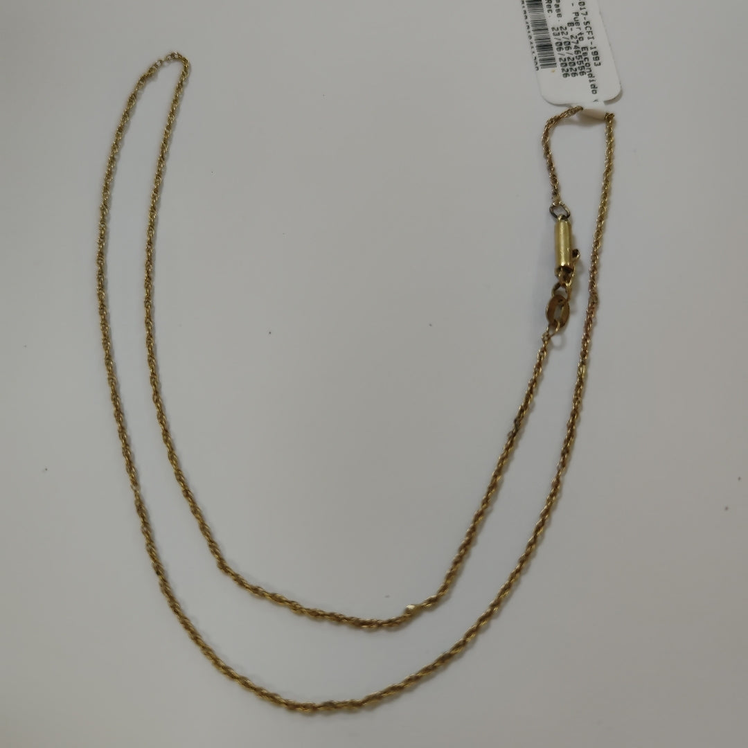 CADENA ORO 10 K 2,30 GRMS (SEMINUEVO)