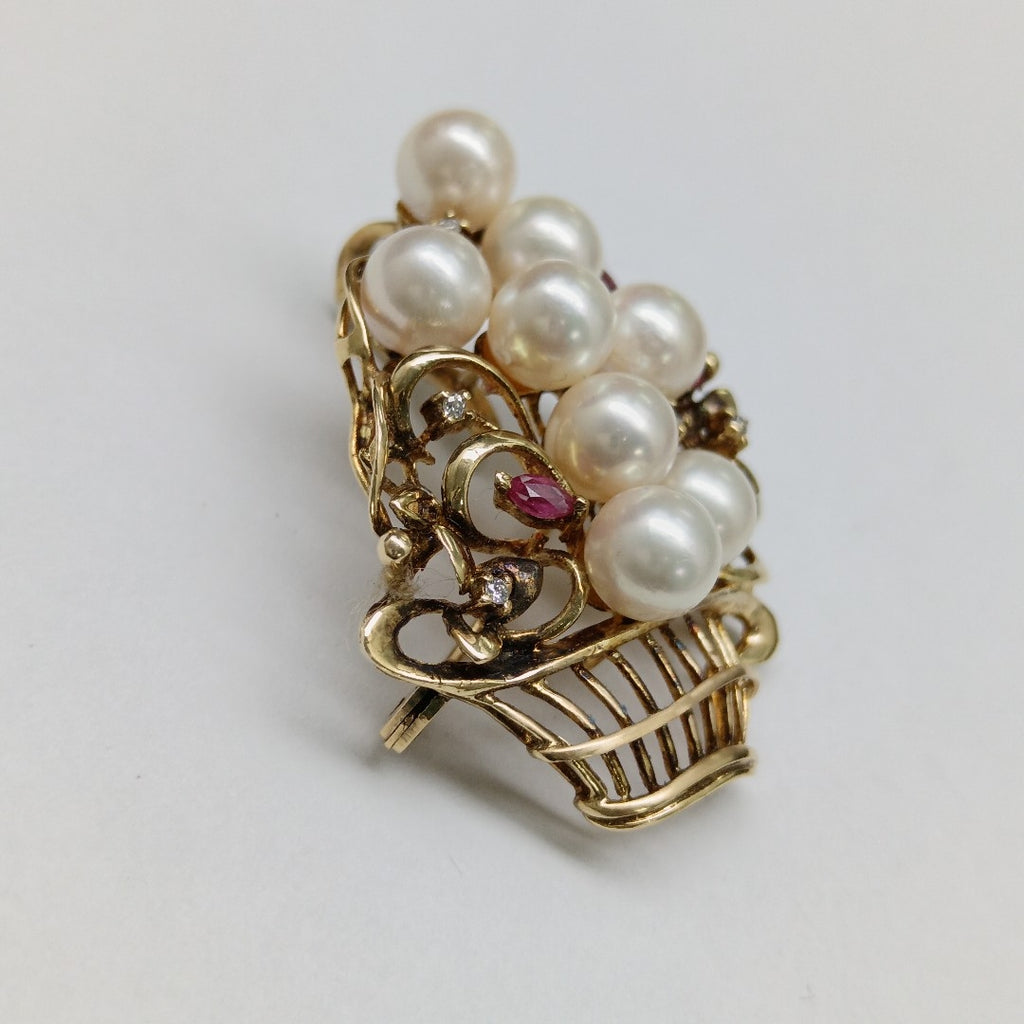 BROCHE ORO 14 K 11,70 GRMS (SEMINUEVO)