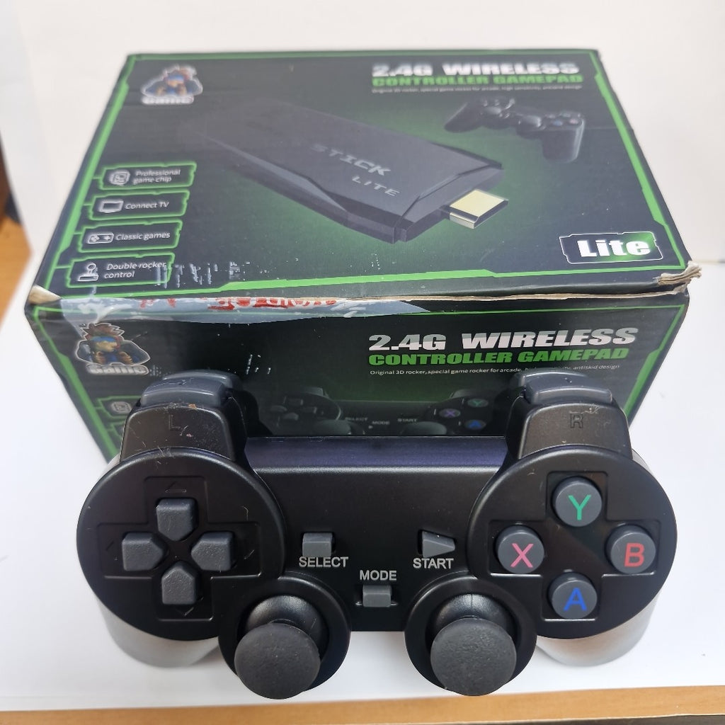 CONSOLA DE VIDEOJUEGO OTRAS MARCAS OTROS MODELOS GAME STICK 2 CONTROLES (SEMINUEVO)
