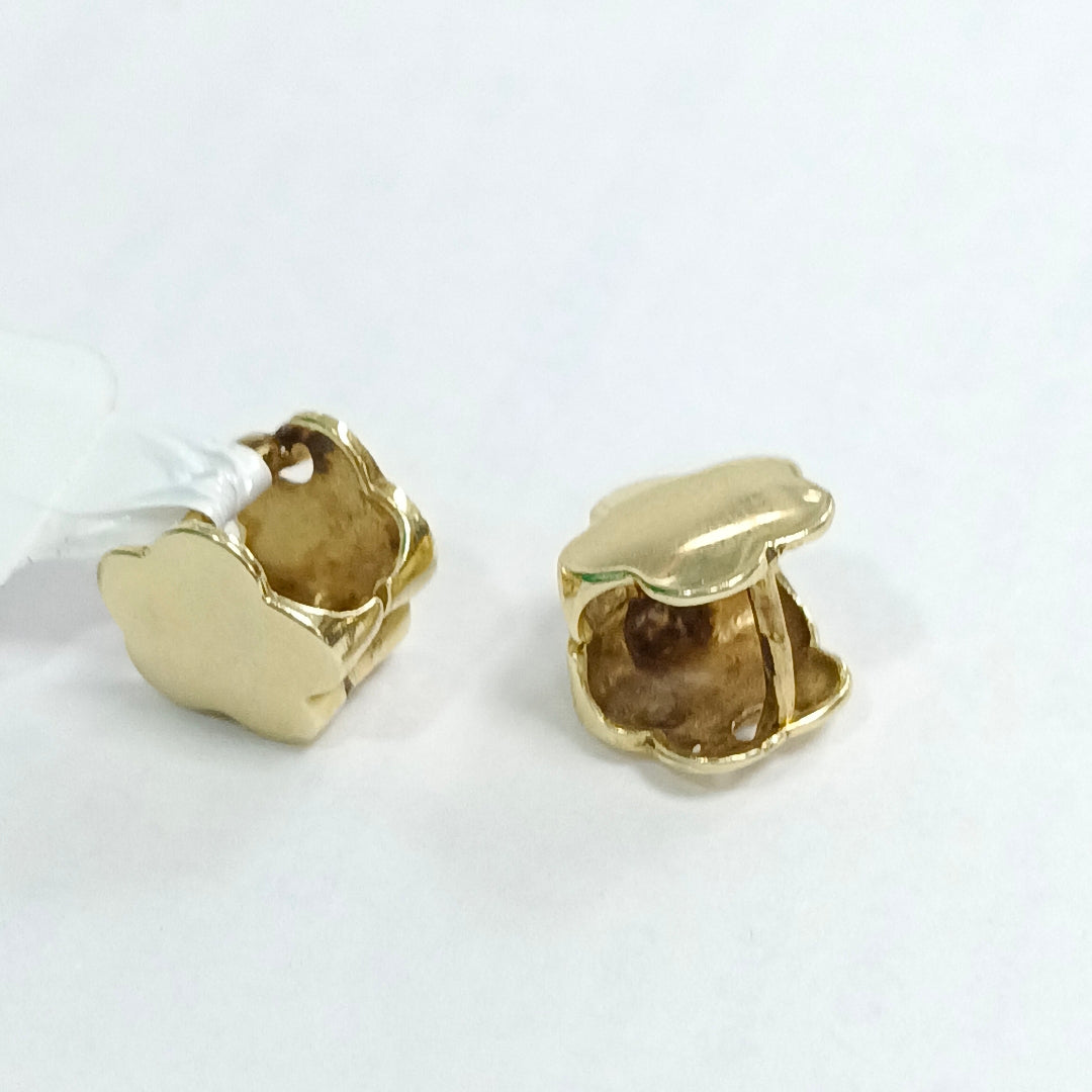 ARETES PAR ORO 14 K 3.5 GRMS (SEMINUEVO)