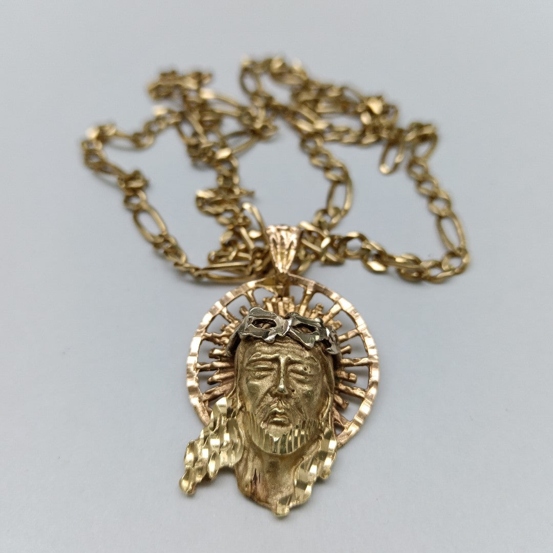 CADENA, DIJE ORO 10 K 16.6 GRMS (SEMINUEVO)