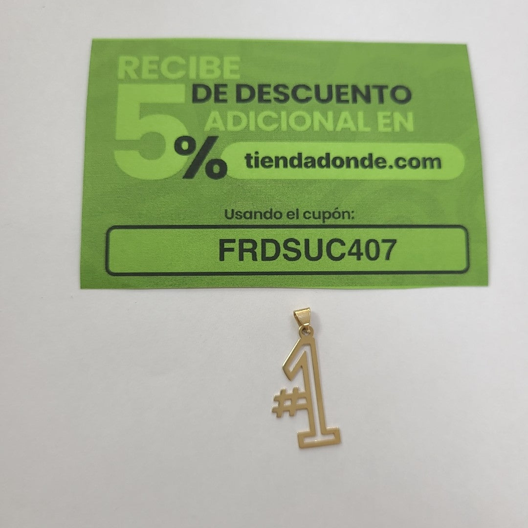 DIJE ORO 14 K 1 GRMS (SEMINUEVO)