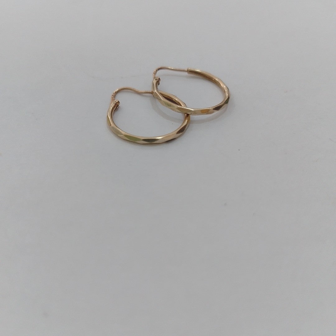 ARRACADAS PAR ORO 14 K 1 GRMS (SEMINUEVO)