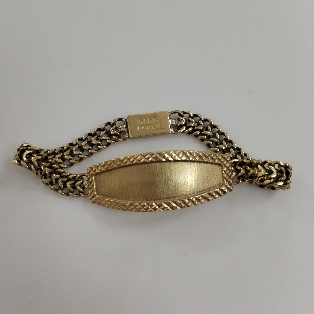 ESCLAVA ORO 10 K 13.9 GRMS (SEMINUEVO)