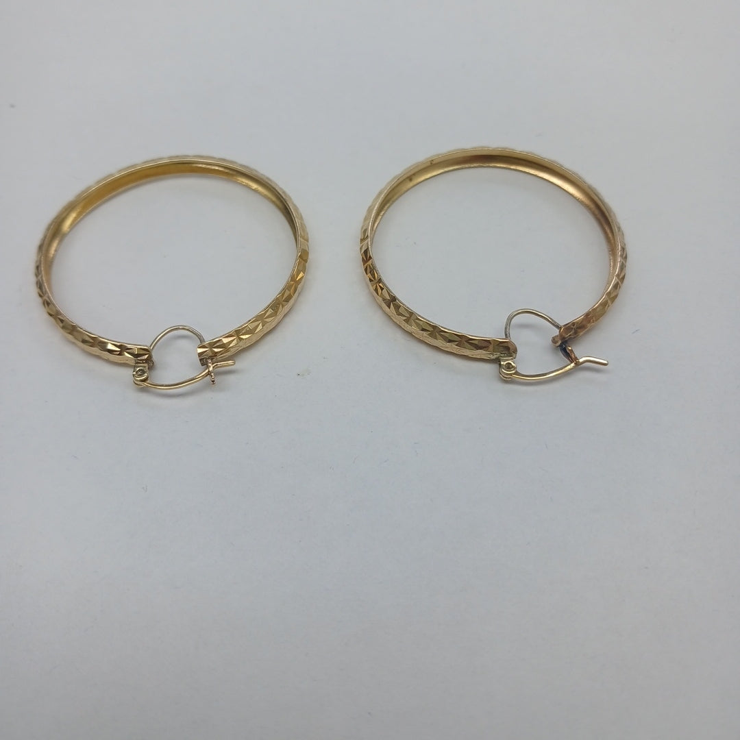 ARETES PAR ORO 14 K 6,90 GRMS (SEMINUEVO)