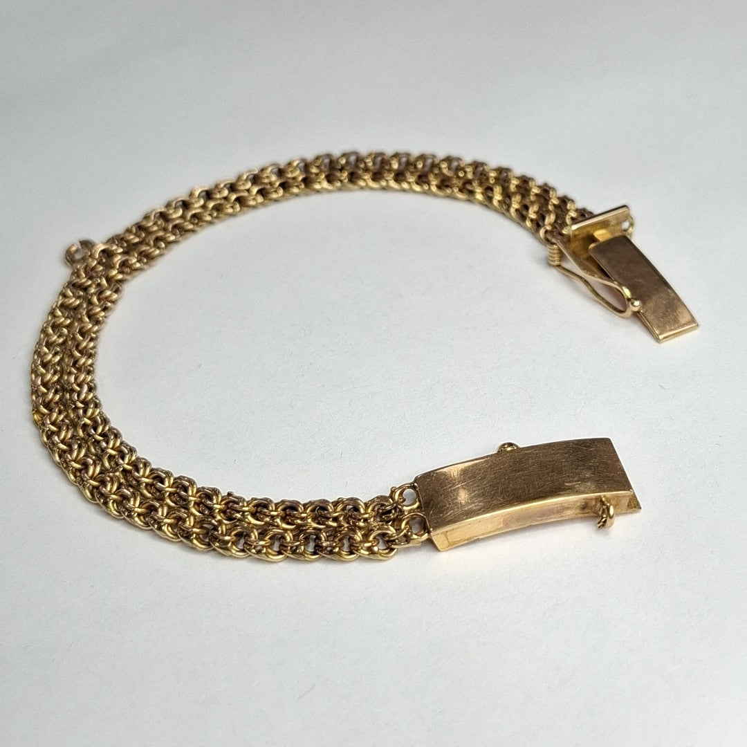 PULSERA ORO 10 K 21.8 GRMS (SEMINUEVO)