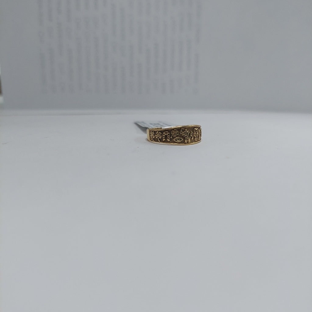 ARGOLLA DE LA SUERTE ORO 14 K 1,90 GRMS (SEMINUEVO)