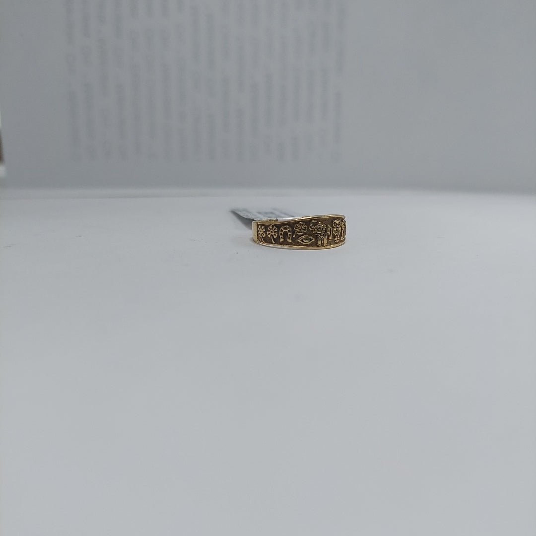 ARGOLLA DE LA SUERTE ORO 14 K 1,90 GRMS (SEMINUEVO)