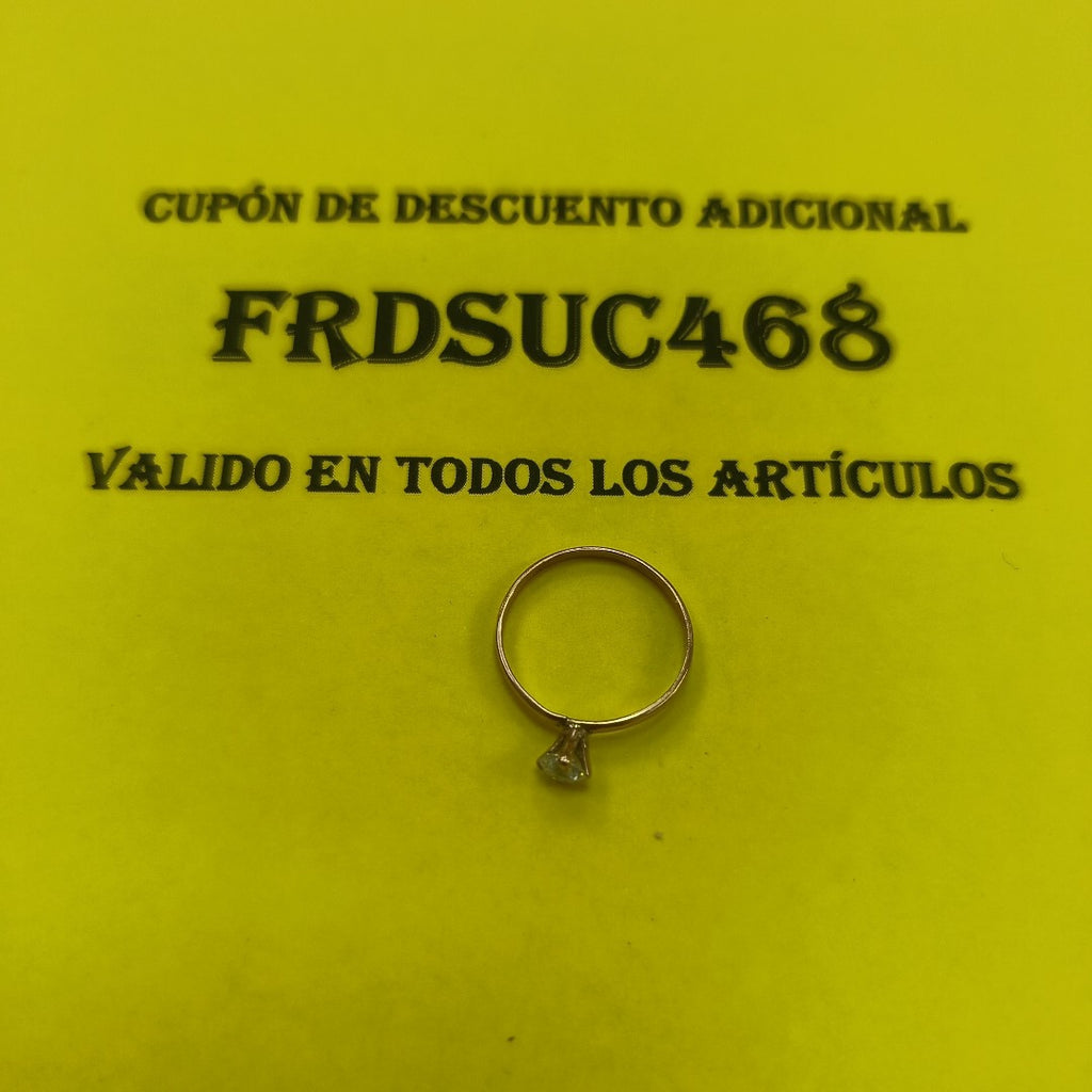ANILLITO ORO 10 K 0,80 GRMS (SEMINUEVO)