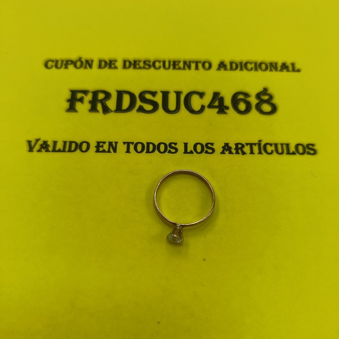 ANILLITO ORO 10 K 0,80 GRMS (SEMINUEVO)