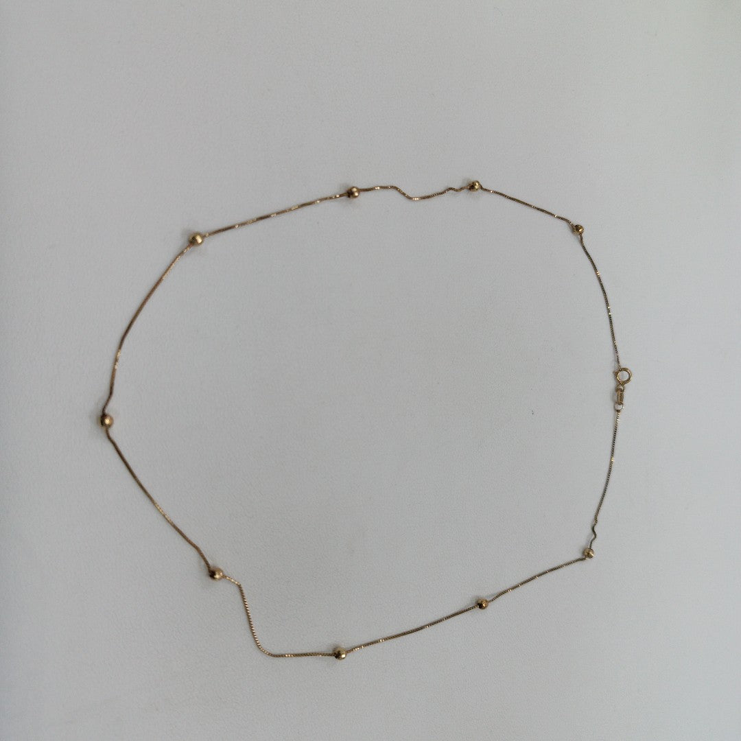 GARGANTILLA ORO 14 K 1,50 GRMS (SEMINUEVO)