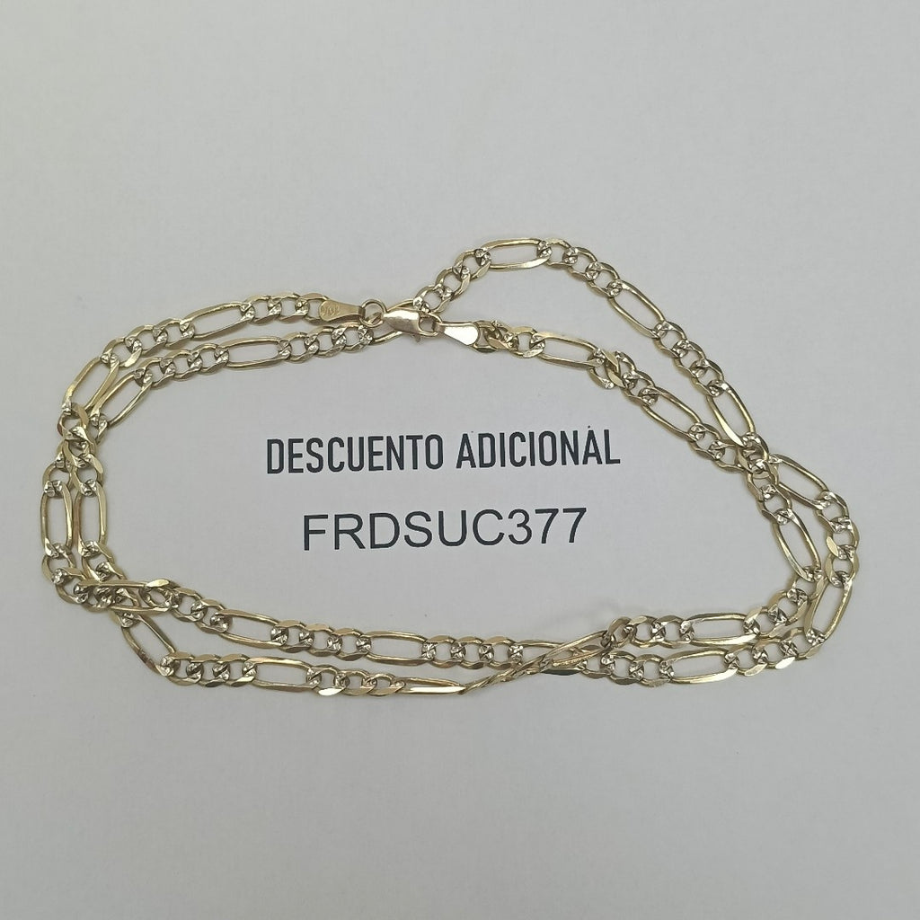 CADENA ORO,RODIADO 10 K 17,90 GRMS (SEMINUEVO)
