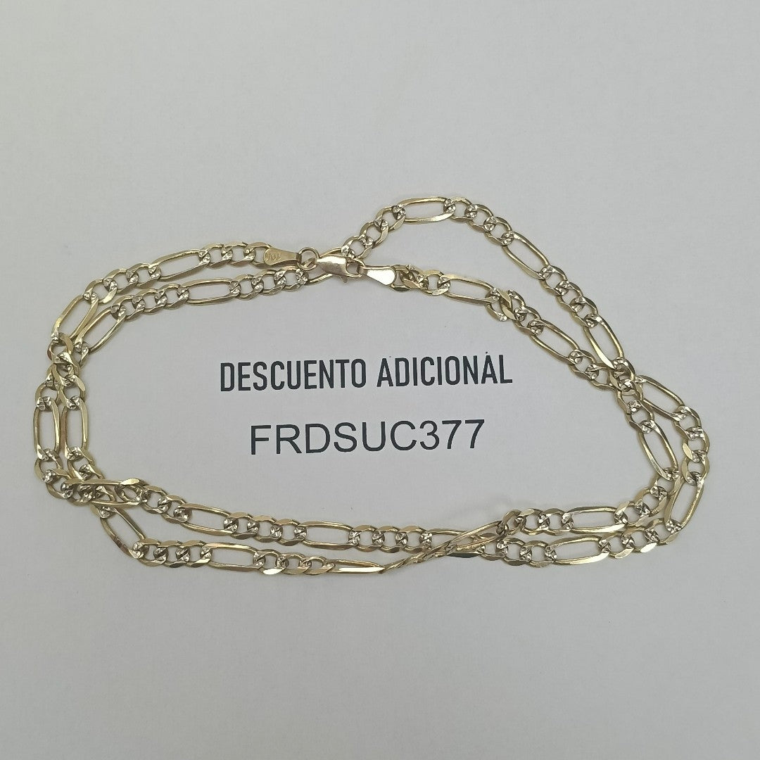 CADENA ORO,RODIADO 10 K 17,90 GRMS (SEMINUEVO)