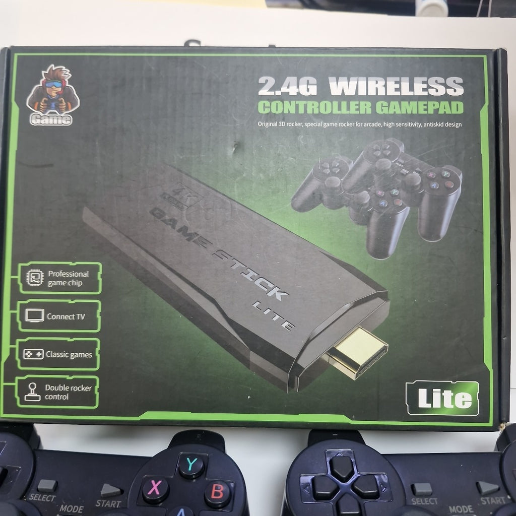 CONSOLA DE VIDEOJUEGO OTRAS MARCAS OTROS MODELOS GAME STICK 2 CONTROLES (SEMINUEVO)