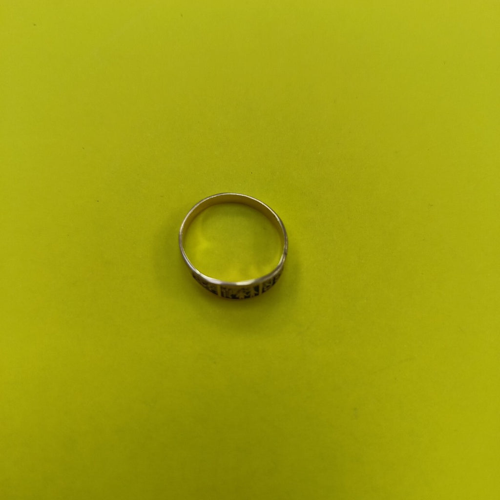 ANILLO DE GRADUACIÓN ORO 8 K 1,00 GRMS (SEMINUEVO)
