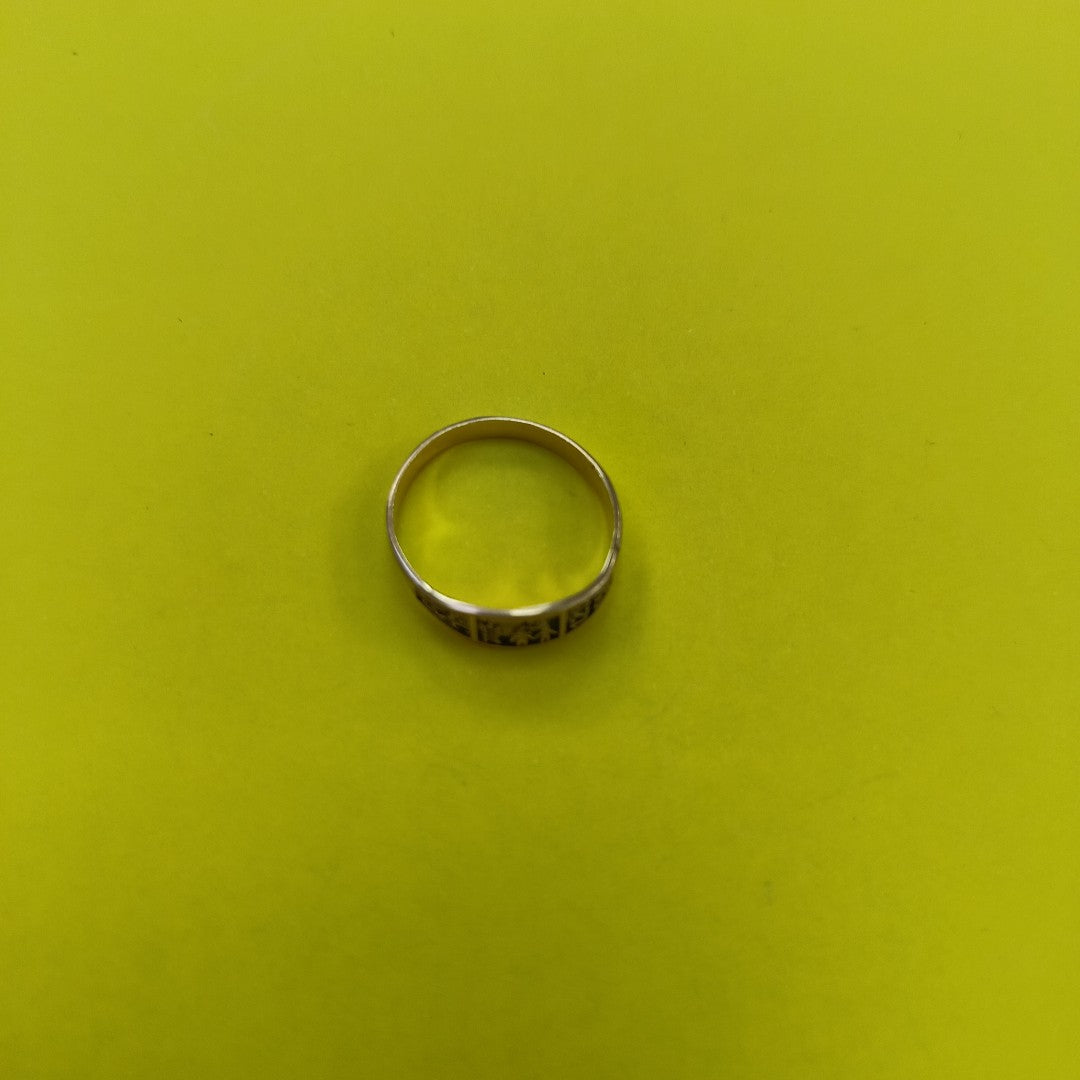 ANILLO DE GRADUACIÓN ORO 8 K 1,00 GRMS (SEMINUEVO)