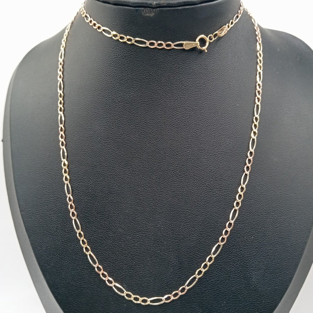 CADENA ORO COMBINADO 10 K 4,40 GRMS (SEMINUEVO)